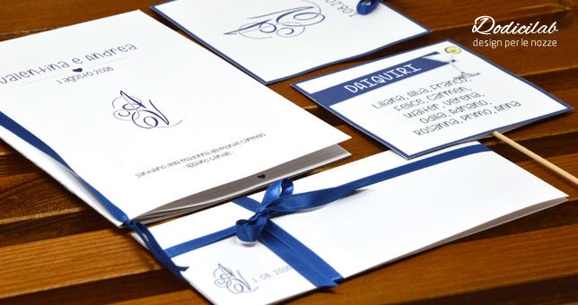 Foto Matrimonio Blu e Tatoo